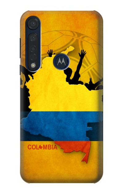 S2996 Colombia Football Soccer Case Cover Custodia per Motorola Moto G8 Plus