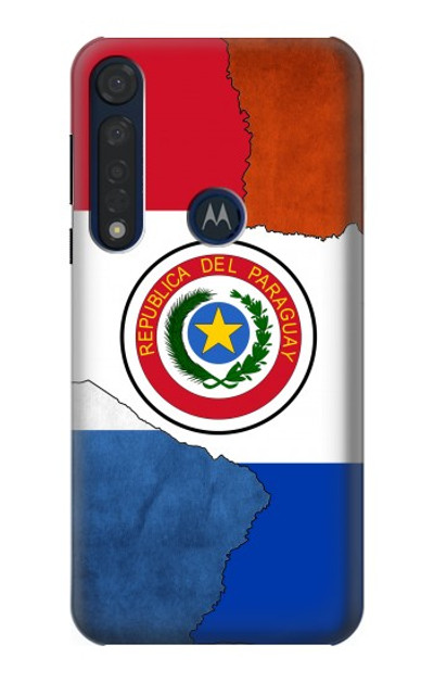 S3017 Paraguay Flag Case Cover Custodia per Motorola Moto G8 Plus