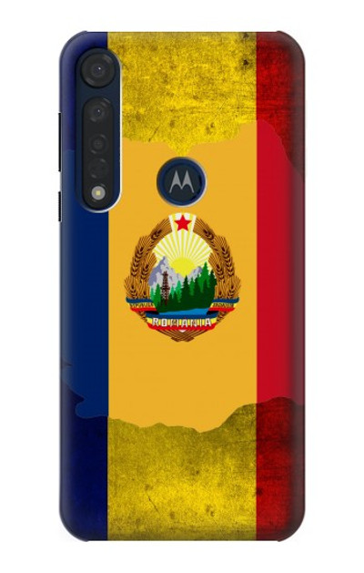 S3021 Romania Flag Case Cover Custodia per Motorola Moto G8 Plus