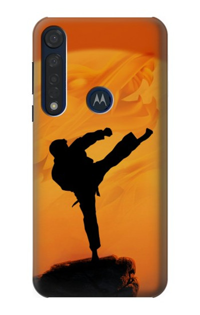 S3024 Kung Fu Karate Fighter Case Cover Custodia per Motorola Moto G8 Plus