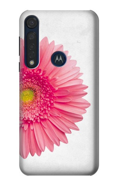 S3044 Vintage Pink Gerbera Daisy Case Cover Custodia per Motorola Moto G8 Plus