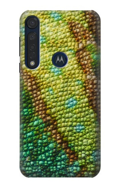 S3057 Lizard Skin Graphic Printed Case Cover Custodia per Motorola Moto G8 Plus