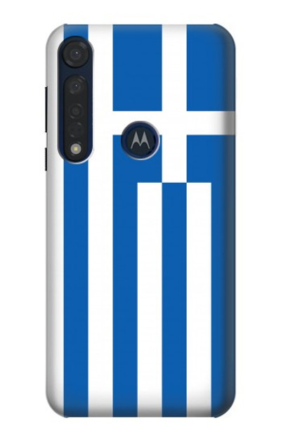 S3102 Flag of Greece Case Cover Custodia per Motorola Moto G8 Plus