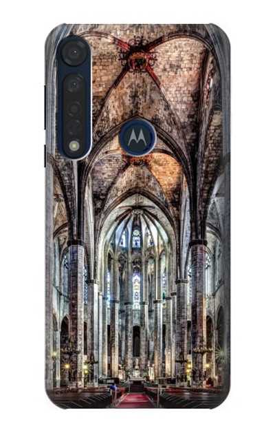 S3210 Santa Maria Del Mar Cathedral Case Cover Custodia per Motorola Moto G8 Plus