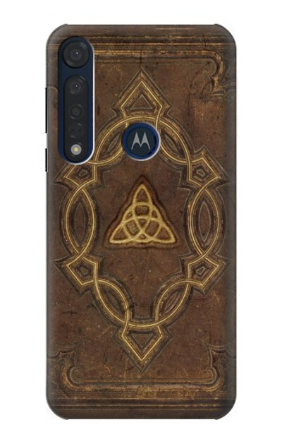 S3219 Spell Book Cover Case Cover Custodia per Motorola Moto G8 Plus