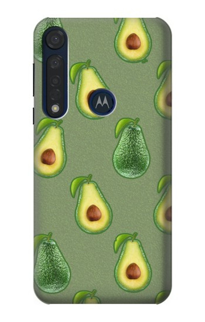 S3285 Avocado Fruit Pattern Case Cover Custodia per Motorola Moto G8 Plus