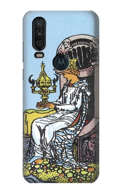 S3067 Tarot Card Queen of Cups Case Cover Custodia per Motorola One Action (Moto P40 Power)