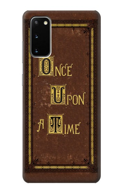 S2824 Once Upon a Time Book Cover Case Cover Custodia per Samsung Galaxy S20