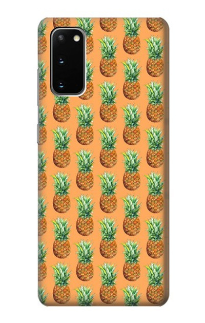 S3258 Pineapple Pattern Case Cover Custodia per Samsung Galaxy S20