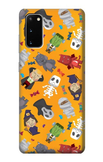 S3275 Cute Halloween Cartoon Pattern Case Cover Custodia per Samsung Galaxy S20