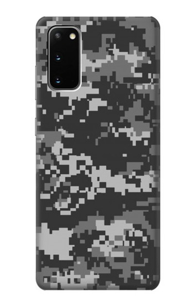 S3293 Urban Black Camo Camouflage Case Cover Custodia per Samsung Galaxy S20