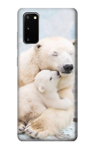 S3373 Polar Bear Hug Family Case Cover Custodia per Samsung Galaxy S20