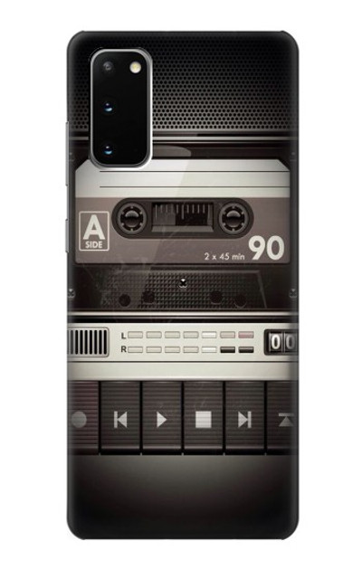 S3501 Vintage Cassette Player Case Cover Custodia per Samsung Galaxy S20