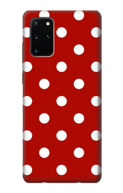 S2951 Red Polka Dots Case Cover Custodia per Samsung Galaxy S20 Plus, Galaxy S20+