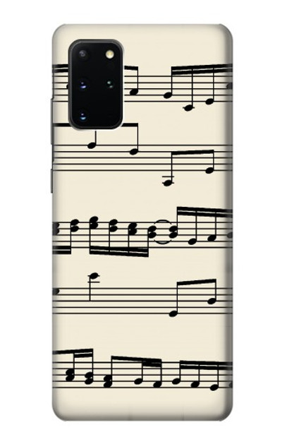 S3082 Music Sheet Case Cover Custodia per Samsung Galaxy S20 Plus, Galaxy S20+