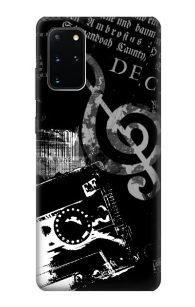 S3197 Music Cassette Note Case Cover Custodia per Samsung Galaxy S20 Plus, Galaxy S20+