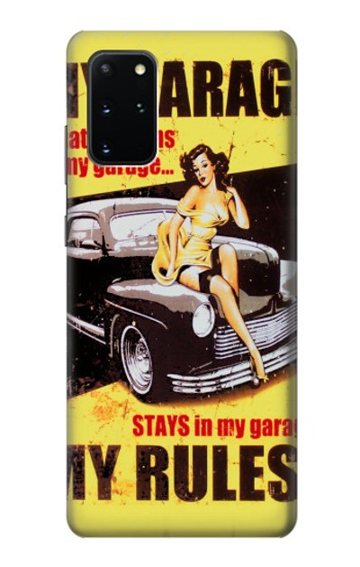 S3198 My Garage Pinup Girl Case Cover Custodia per Samsung Galaxy S20 Plus, Galaxy S20+