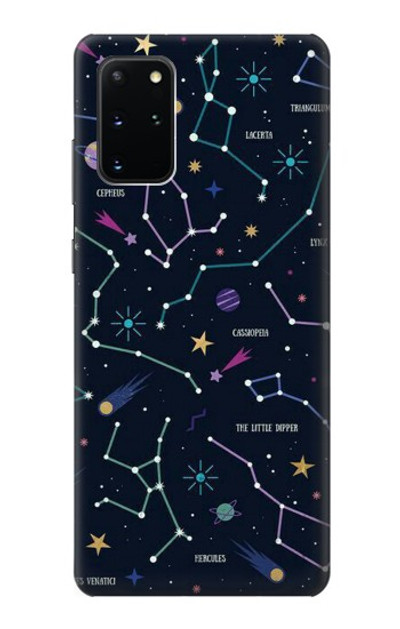 S3220 Star Map Zodiac Constellations Case Cover Custodia per Samsung Galaxy S20 Plus, Galaxy S20+