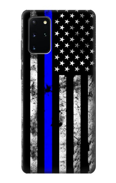 S3244 Thin Blue Line USA Case Cover Custodia per Samsung Galaxy S20 Plus, Galaxy S20+