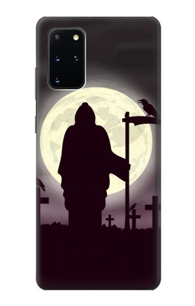 S3262 Grim Reaper Night Moon Cemetery Case Cover Custodia per Samsung Galaxy S20 Plus, Galaxy S20+