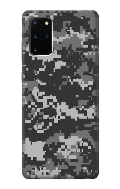 S3293 Urban Black Camo Camouflage Case Cover Custodia per Samsung Galaxy S20 Plus, Galaxy S20+