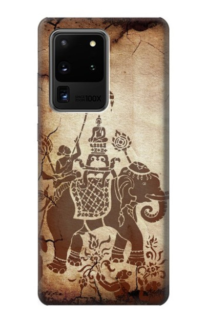 S2102 Thai Art Buddha on Elephant Case Cover Custodia per Samsung Galaxy S20 Ultra
