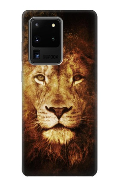 S3182 Lion Case Cover Custodia per Samsung Galaxy S20 Ultra