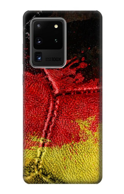 S3303 Germany Flag Vintage Football Graphic Case Cover Custodia per Samsung Galaxy S20 Ultra