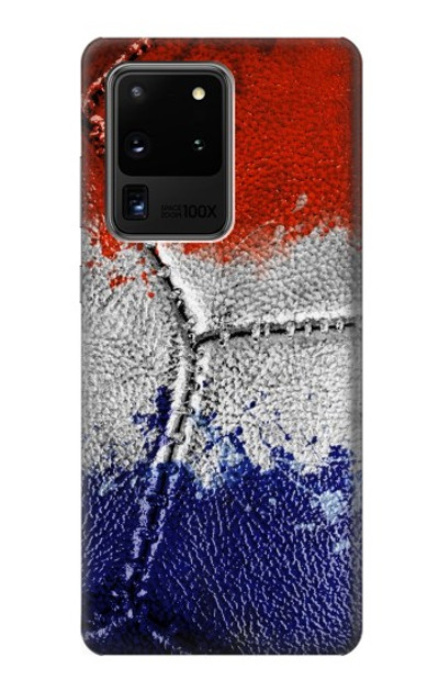 S3304 France Flag Vintage Football Graphic Case Cover Custodia per Samsung Galaxy S20 Ultra
