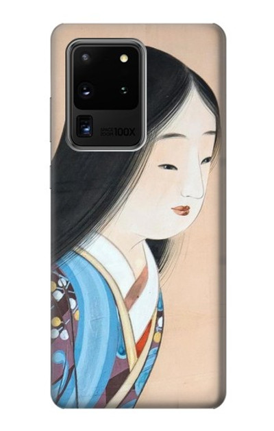 S3483 Japan Beauty Kimono Case Cover Custodia per Samsung Galaxy S20 Ultra