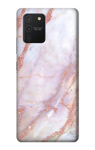 S3482 Soft Pink Marble Graphic Print Case Cover Custodia per Samsung Galaxy S10 Lite