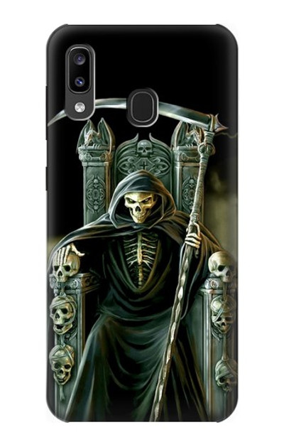 S1024 Grim Reaper Skeleton King Case Cover Custodia per Samsung Galaxy A20, Galaxy A30