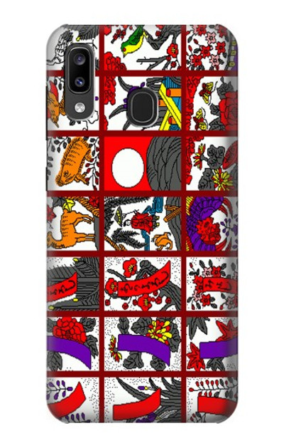 S1923 Hanafuda Japanese Flower Card Case Cover Custodia per Samsung Galaxy A20, Galaxy A30 S1923 Hanafuda Japanese Flower Card Case Cover Custodia per Samsung Galaxy A20, Galaxy A30