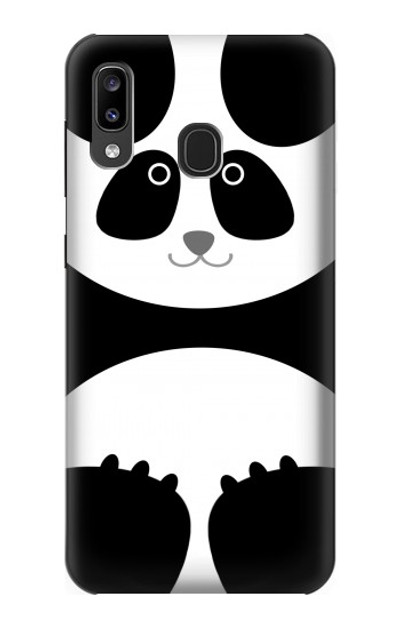 S2085 Panda Minimalist Case Cover Custodia per Samsung Galaxy A20, Galaxy A30