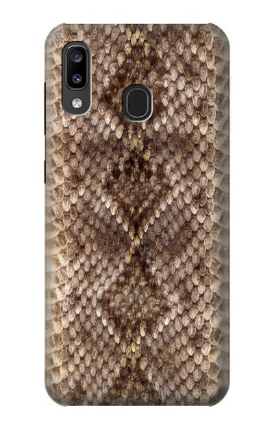 S2875 Rattle Snake Skin Graphic Printed Case Cover Custodia per Samsung Galaxy A20, Galaxy A30