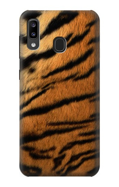 S2962 Tiger Stripes Graphic Printed Case Cover Custodia per Samsung Galaxy A20, Galaxy A30