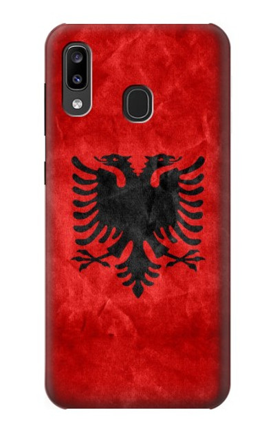 S2982 Albania Football Soccer Case Cover Custodia per Samsung Galaxy A20, Galaxy A30