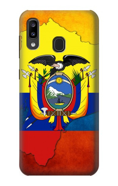 S3020 Ecuador Flag Case Cover Custodia per Samsung Galaxy A20, Galaxy A30