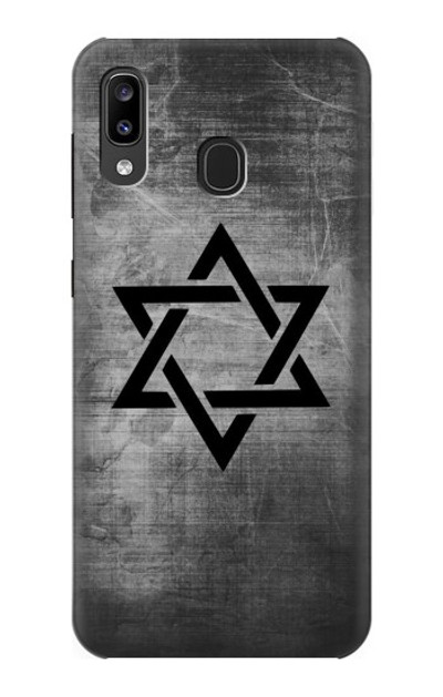 S3107 Judaism Star of David Symbol Case Cover Custodia per Samsung Galaxy A20, Galaxy A30