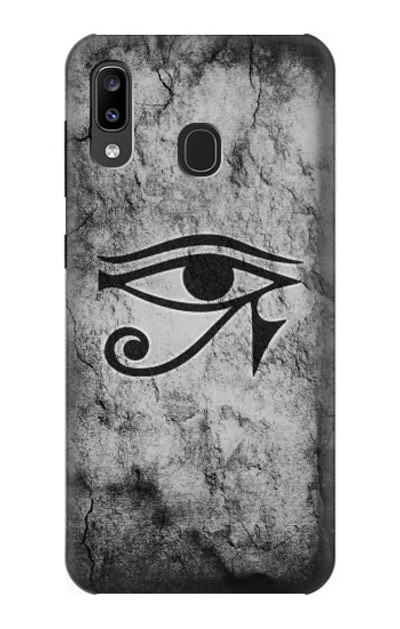 S3108 Ancient Egyptian Sun Eye Of Horus Case Cover Custodia per Samsung Galaxy A20, Galaxy A30