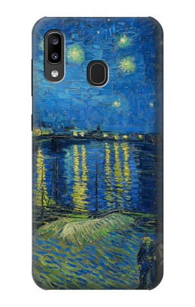 S3336 Van Gogh Starry Night Over the Rhone Case Cover Custodia per Samsung Galaxy A20, Galaxy A30