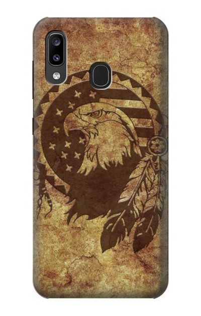 S3378 Native American Case Cover Custodia per Samsung Galaxy A20, Galaxy A30