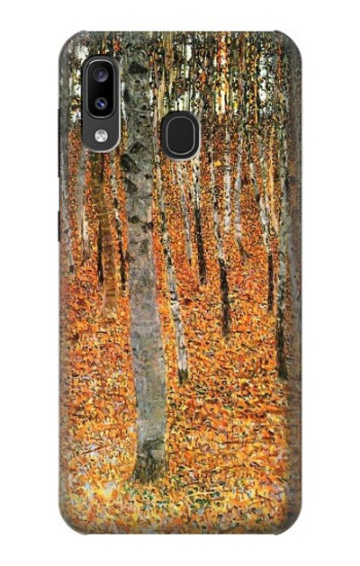 S3380 Gustav Klimt Birch Forest Case Cover Custodia per Samsung Galaxy A20, Galaxy A30