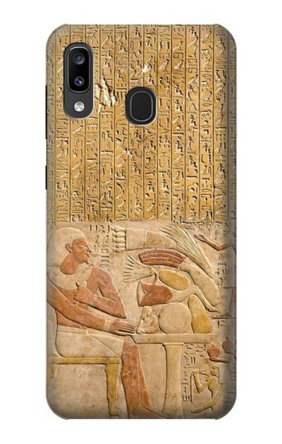 S3398 Egypt Stela Mentuhotep Case Cover Custodia per Samsung Galaxy A20, Galaxy A30