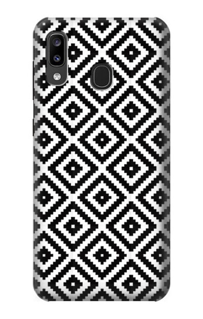 S3424 Ruta Pattern Case Cover Custodia per Samsung Galaxy A20, Galaxy A30