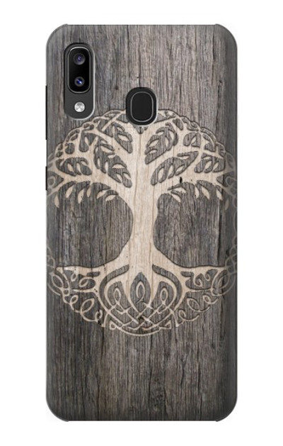 S3591 Viking Tree of Life Symbol Case Cover Custodia per Samsung Galaxy A20, Galaxy A30