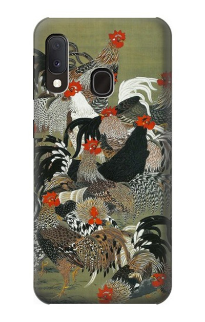 S2699 Ito Jakuchu Rooster Case Cover Custodia per Samsung Galaxy A20e S2699 Ito Jakuchu Rooster Case Cover Custodia per Samsung Galaxy A20e