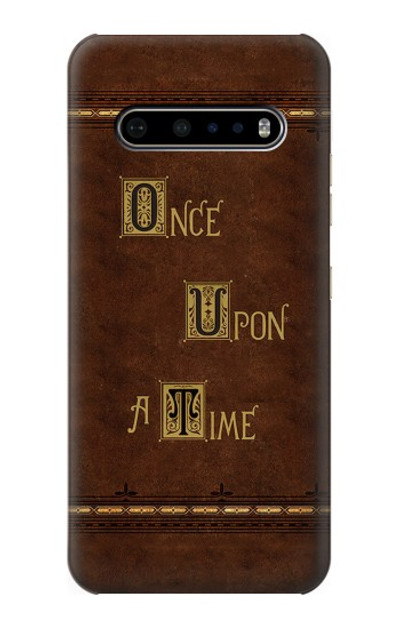 S2643 Once Upon A Time Book Case Cover Custodia per LG V60 ThinQ 5G