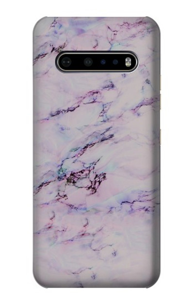 S3215 Seamless Pink Marble Case Cover Custodia per LG V60 ThinQ 5G