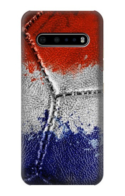 S3304 France Flag Vintage Football Graphic Case Cover Custodia per LG V60 ThinQ 5G